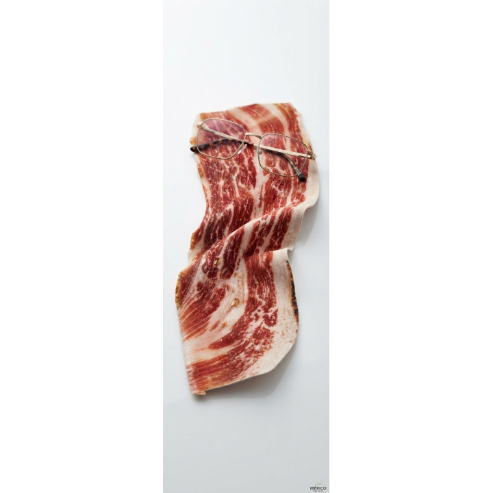 Paño de gamuza con forma de jamón.